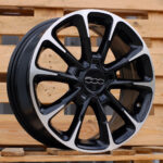 Diski R17 5×110 J7 ET40 RACINGLINE Y1281 FIAT Black Polished