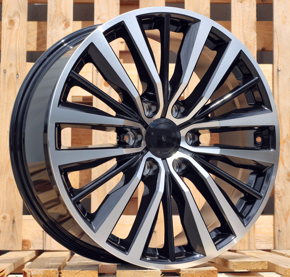 Diski R20 6x139.7 J8 ET35 RACINGLINE B1693 4X4 Black Polished