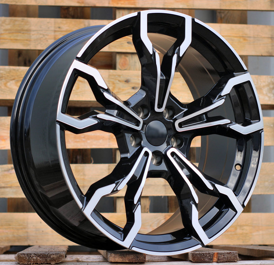 Diski R19 5x112 J8 ET27 RACINGLINE I5596 BMW Black Polished