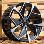 Diski R19 5×112 J8 ET45 RACINGLINE I5638 SKODA Black Polished