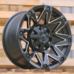 Diski R16 6×114.3 J8.5 ET RACINGLINE JT126 4X4 Black Matt (Milling)