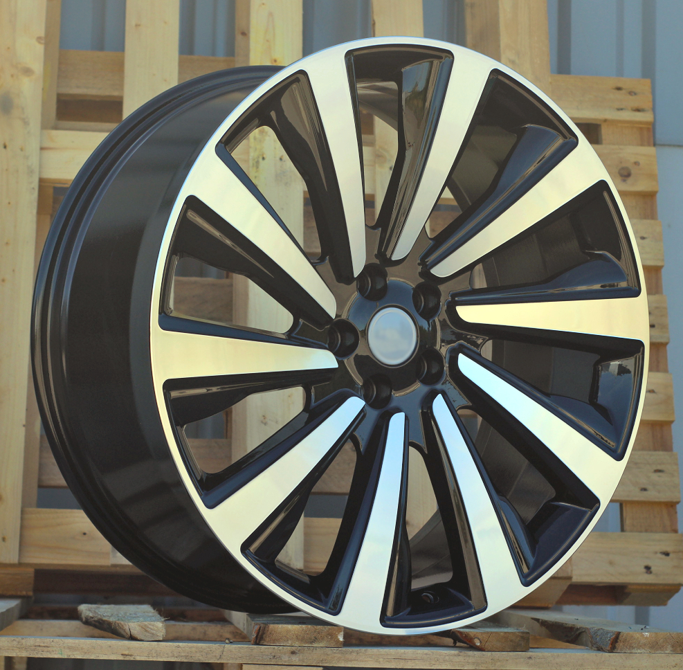 Diski R24 5x120 J10 ET40 RACINGLINE B1756 LANDROVER Black Polished (HYBRID FORGED)