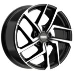 Diski R20 5×112 J9 ET34 Fondmetal Taara Glossy Black Machined