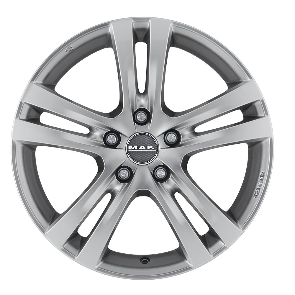 Diski R17 5x108 J8 ET45 MAK Zenith Hyper Silver