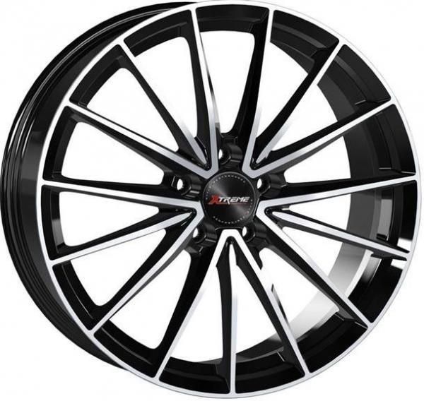 Diski R18 5x108 J7.5 ET46 Xtreme RX16 Black Diamond