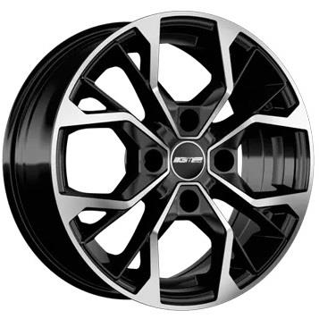 Diski R17 4x108 J7 ET18 GMP Matisse (4H) Black Diamond