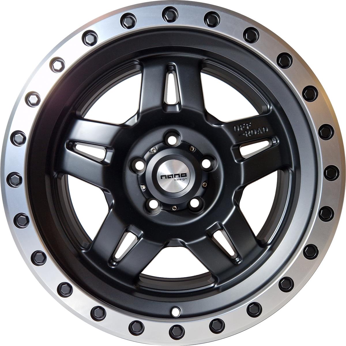 Diski R17 5x120 J8.5 Nano 5942 Matt Black polished