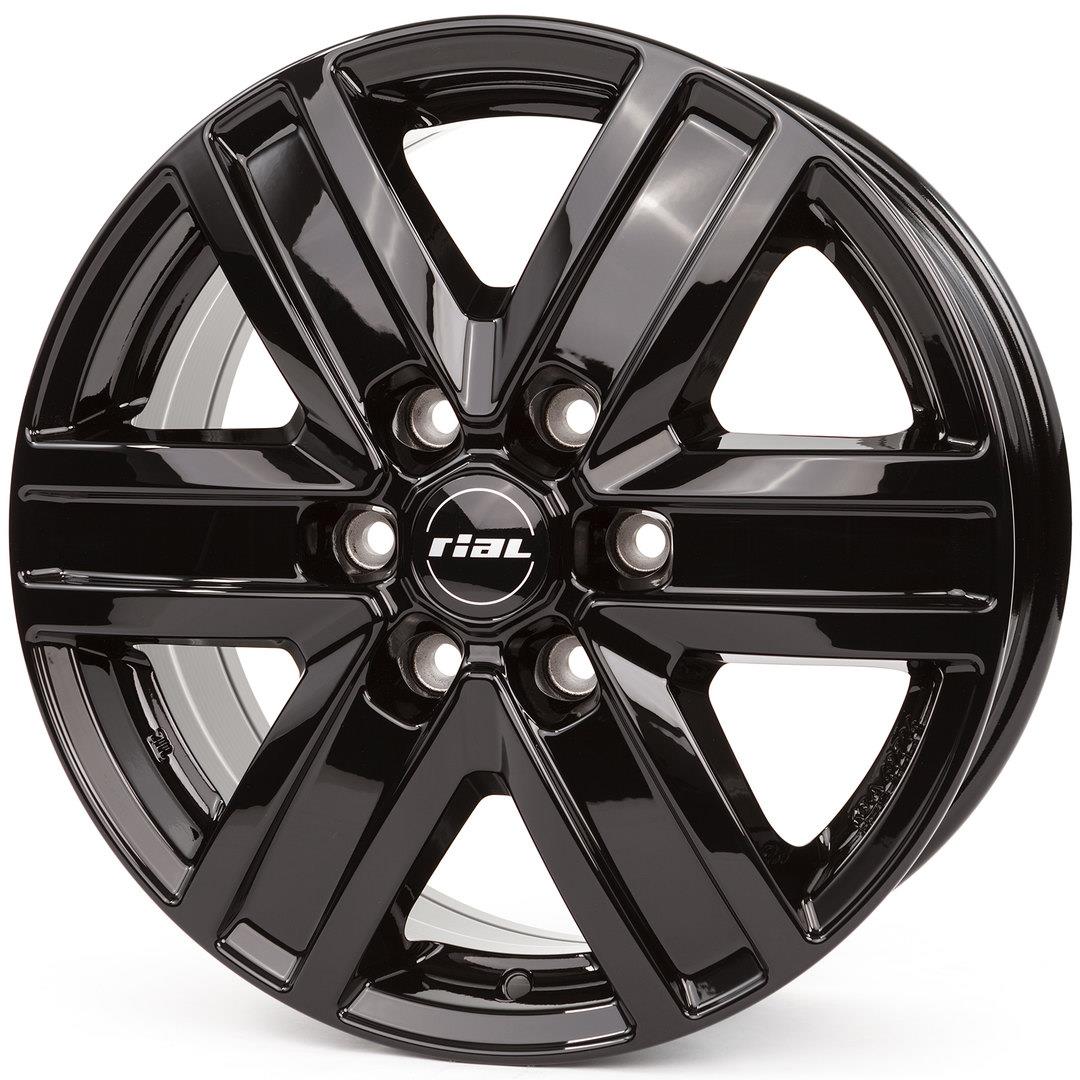 Diski R16 6x120 J6.5 ET50 Rial Transporter diamond-black