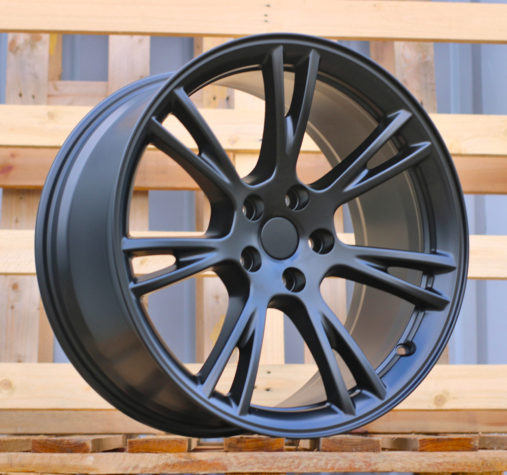 Diski R19 5x114.3 J9.5 ET45 RACINGLINE D2049 TESLA Black Half Matt