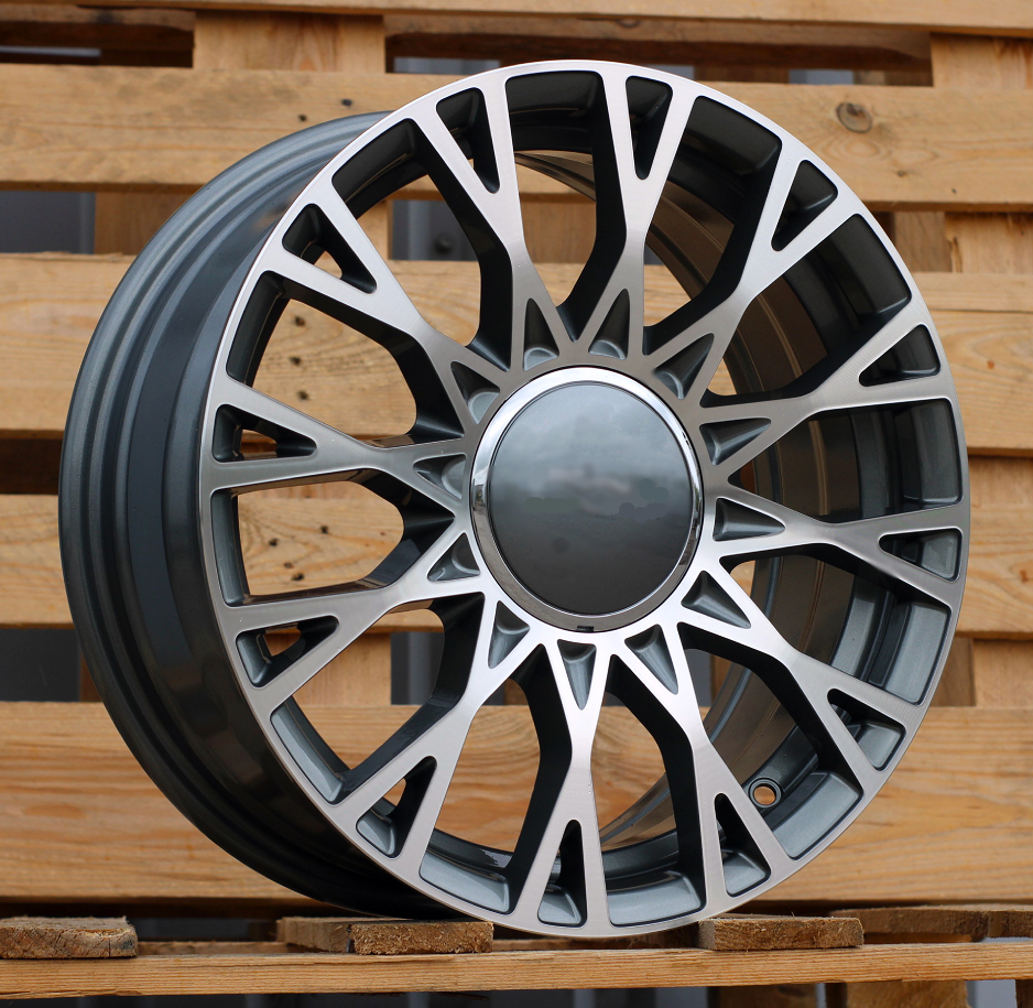 Diski R16 4x98 J6.5 ET35 RACINGLINE Y1283 FIAT Grey Polished