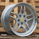 Diski R18 5×120 J8 ET13 RACINGLINE FBX121 BMW Silver +Polished Lip (Rear+Front) (Hybrid Forged)