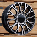 Diski R16 4×98 J6.5 ET35 RACINGLINE Y1283 FIAT Black Polished