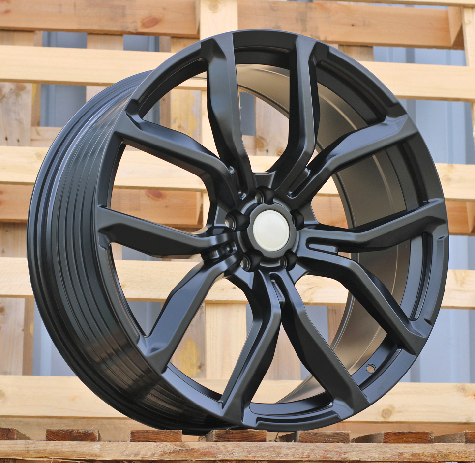 Diski R22 5x108 J9.5 ET42 RACINGLINE XE328 LANDROVER Black Half Matt (Hybrid Forged)