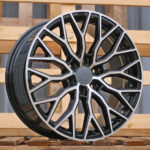Diski R18 6×120 J8 ET50 RACINGLINE HF2125 FORD Black Polished (Hybrid Forged)