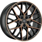 Diski R19 5×112 J8 ET45 MSW 74 Matt Black Copper Fp