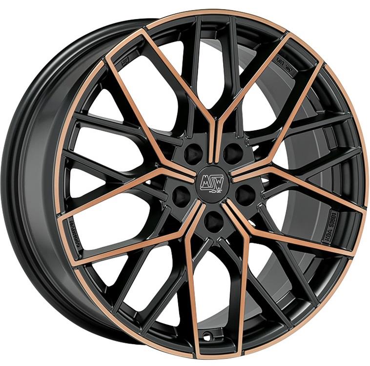 Diski R19 5x112 J8 ET45 MSW 74 Matt Black Copper Fp