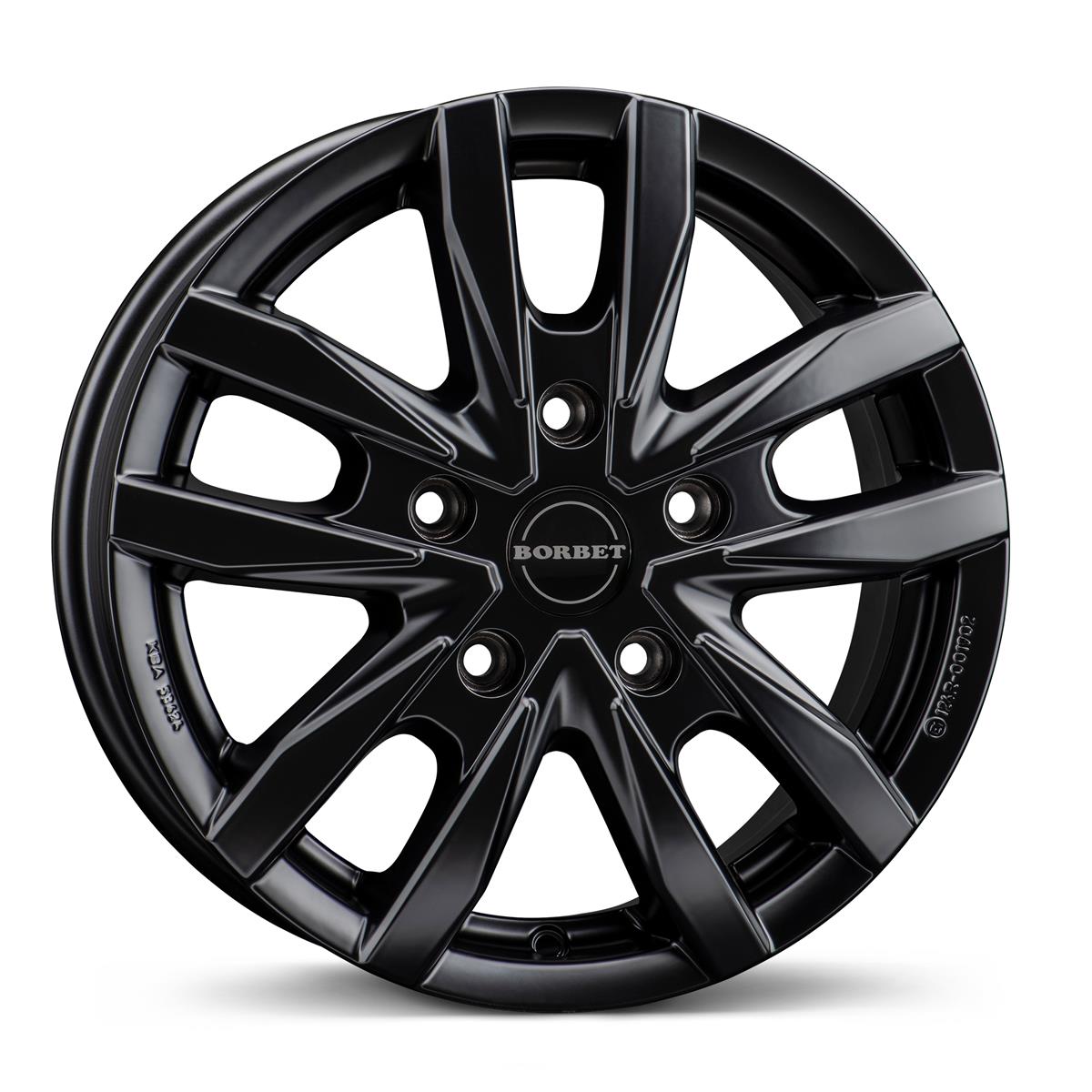 Diski R16 5x130 J6 ET68 Borbet CW5 Black matt