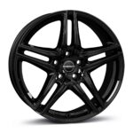 Diski R16 5×112 J6.5 ET22 Borbet XR black glossy