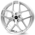 Diski R17 5×114.3 J7.5 ET47 Borbet Y Crystal Silver