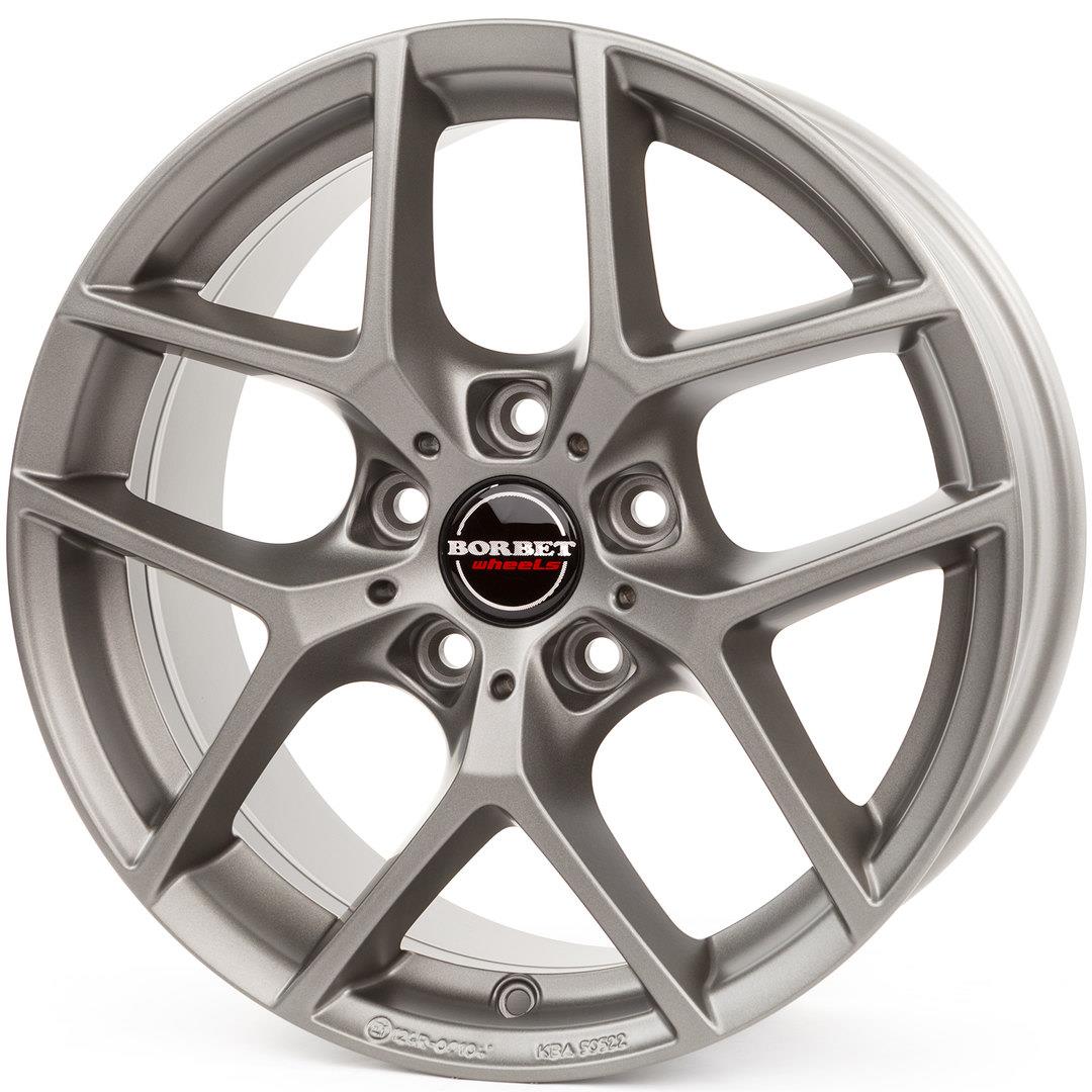 Diski R18 5x114.3 J8 ET40 Borbet Y titan matt