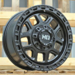 Diski R17 10×120/127 J8 ET30 RACINGLINE BY1375A 4X4 Black Half Matt