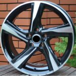 Diski R18 5×108 J7.5 ET49 RACINGLINE BY115 VOLVO Black Polished