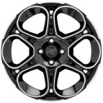Diski R17 5×114.3 J7 ET32 MSW 83 Gloss Black Full Polished
