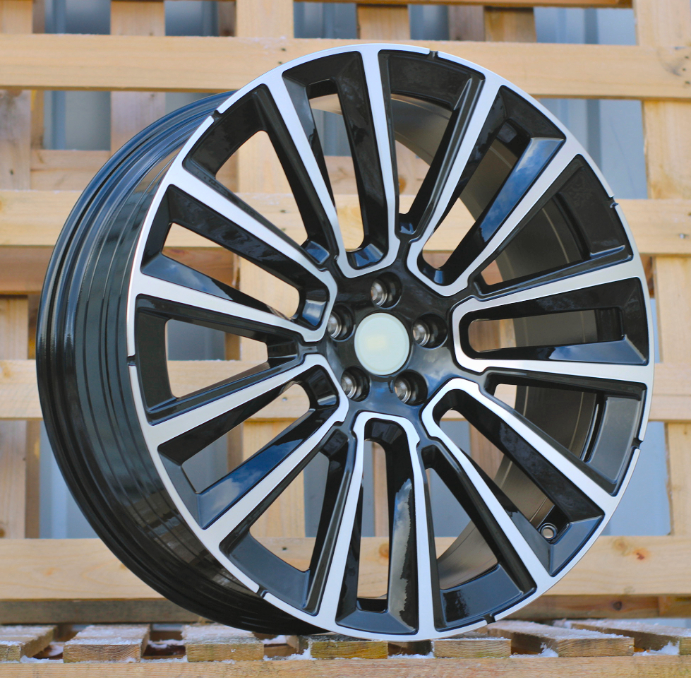 Diski R22 5x108 J9 ET38.5 RACINGLINE YF7076 VOLVO Black Polished (Hybrid Forged)