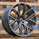 Diski R22 5×112 J10 ET18 RACINGLINE HF736 AUDI Grey Polished (Hybrid Forged)