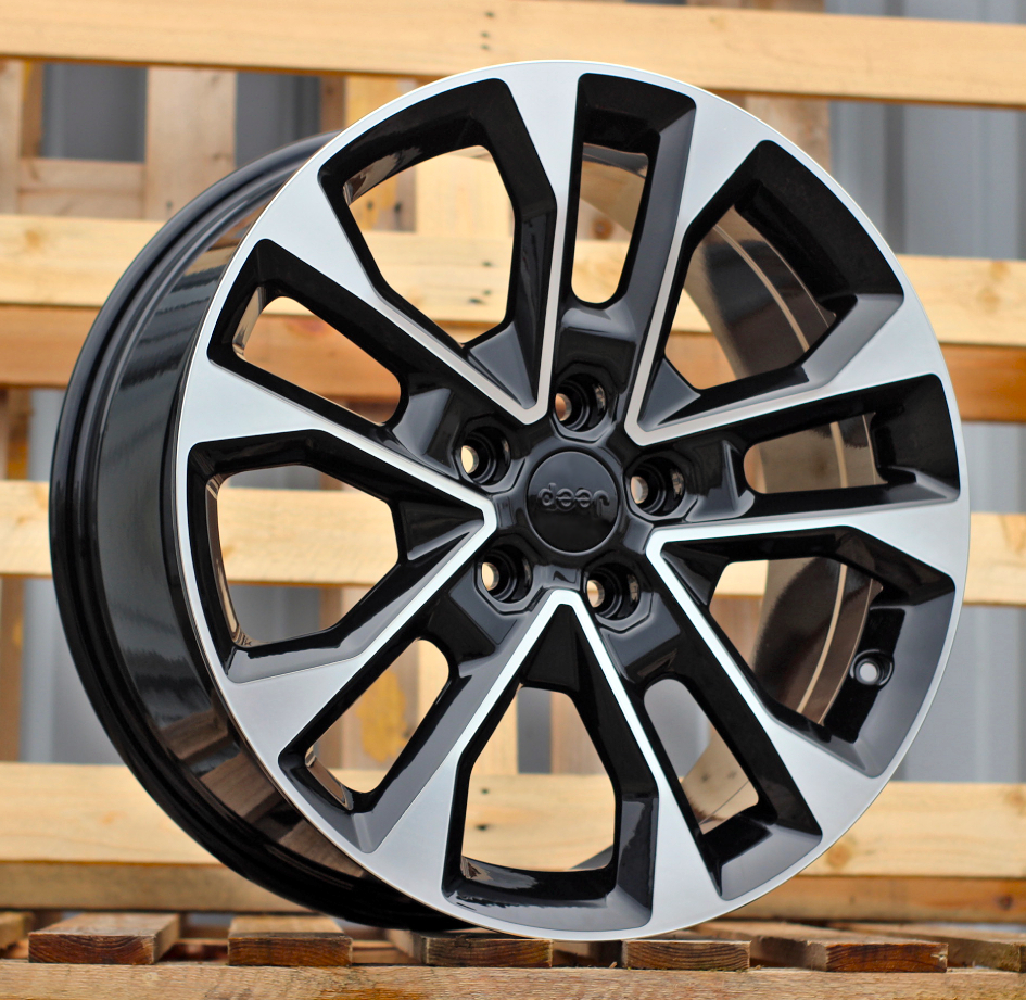 Diski R20 5x127 J8.5 ET50 RACINGLINE A5914 JEEP Black Polished