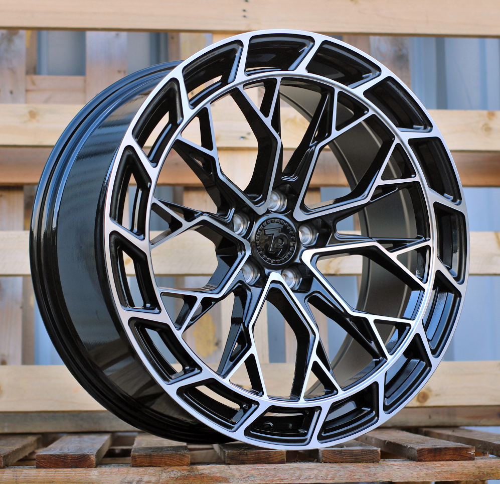 Diski R20 5x112 J9 ET30 RACINGLINE SCF-Z/FA004 Black Polished (Hybrid Forged)