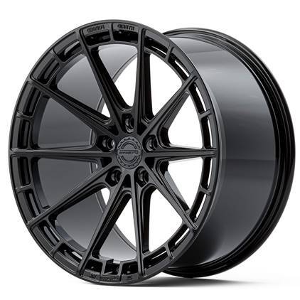 Diski R19 5x112 J9.5 ET40 HAXER HX019F Black Half Matt (Hybrid Forged)