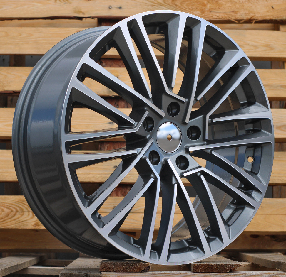 Diski R18 5x112 J7.5 ET48 RACINGLINE Y1191 SKODA Grey Polished