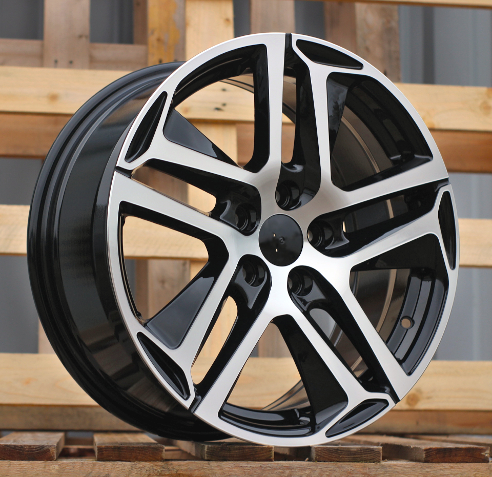 Diski R16 5x108 J7 ET35 RACINGLINE PG534 PEUGEOT Black Polished