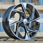 Diski R16 4×100 J6.5 ET45 RACINGLINE Y1265 KIA Black Polished