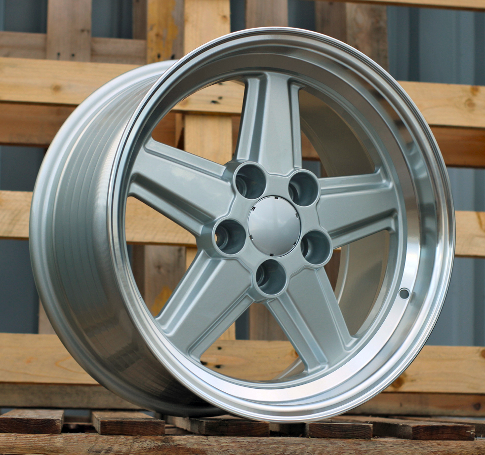 Diski R17 5x112 J9 ET24 RACINGLINE FD5938 MERCEDES Silver +Polished Lip (Rear+Front)