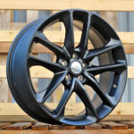 Diski R20 5×115 J8 ET50 DODGE XE399 Black Half Matt