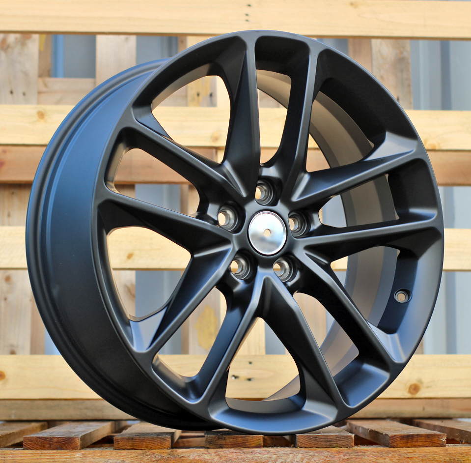 Diski R20 5x115 J8 ET50 DODGE XE399 Black Half Matt