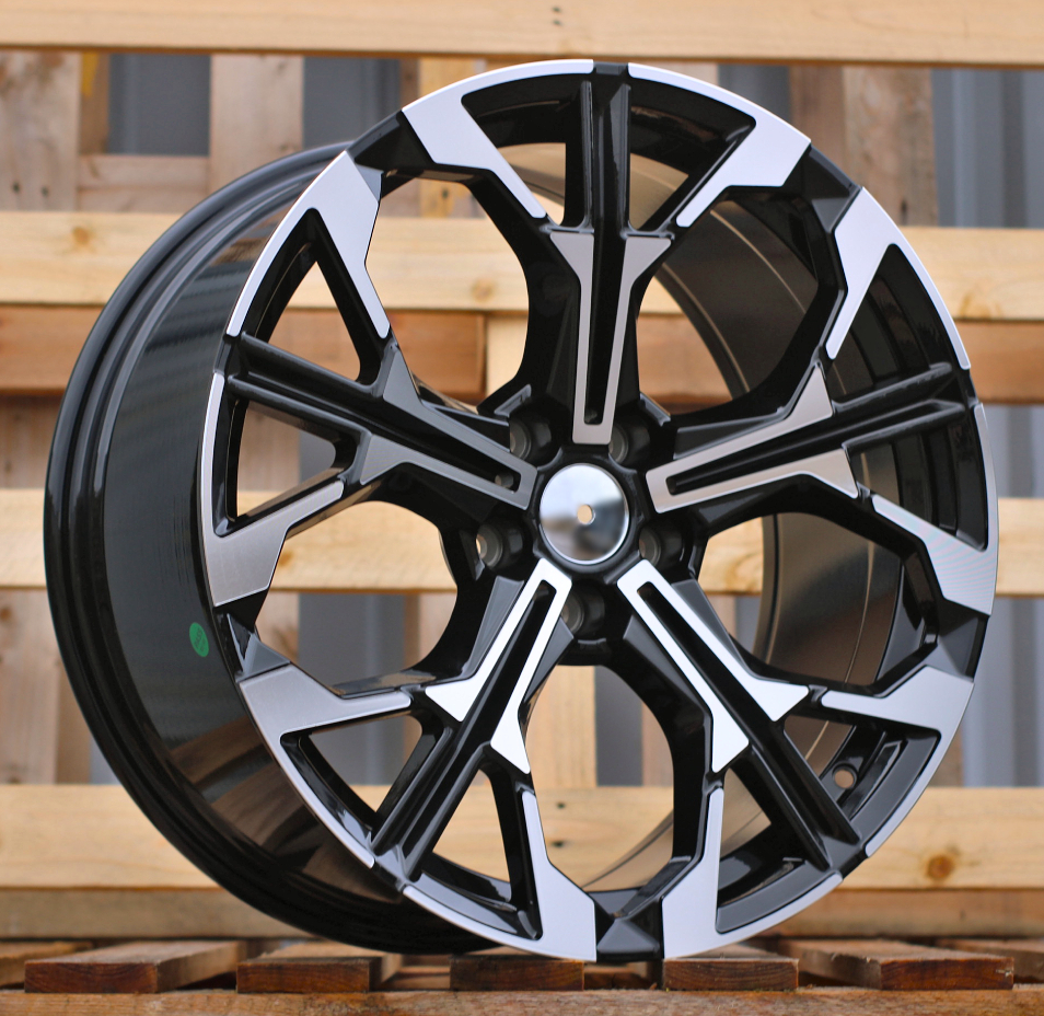 Diski R19 5x112 J8 ET27 RACINGLINE F9735 BMW Black Polished (Rear+Front)