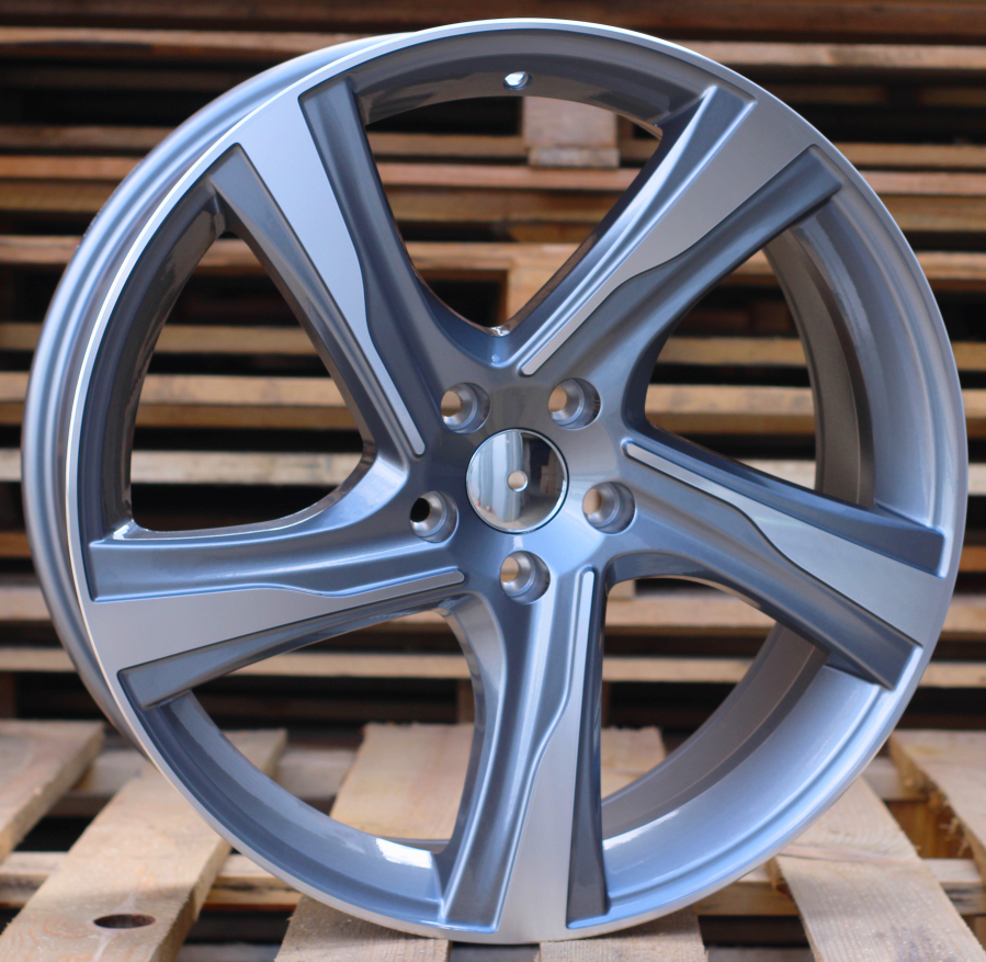 Diski R18 5x108 J7.5 ET49 RACINGLINE BY115 VOLVO Grey Polished