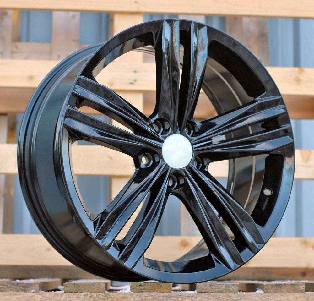 Diski R16 5x112 J7 ET43 RACINGLINE B5293 VW Black
