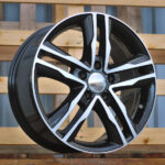 Diski R17 5×118 J7.5 ET45 OPEL BK424 Black Polished