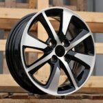 Diski R15 4×100 J5.5 ET45 RACINGLINE 55504 TOYOTA Black Polished
