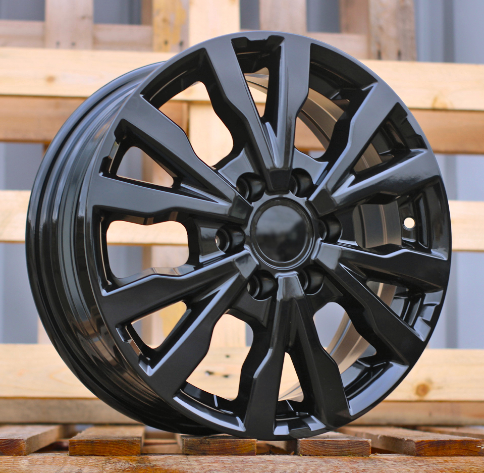 Diski R16 6x120 J6.5 ET50 RACINGLINE B3025 FORD Black (Hybrid Forged)