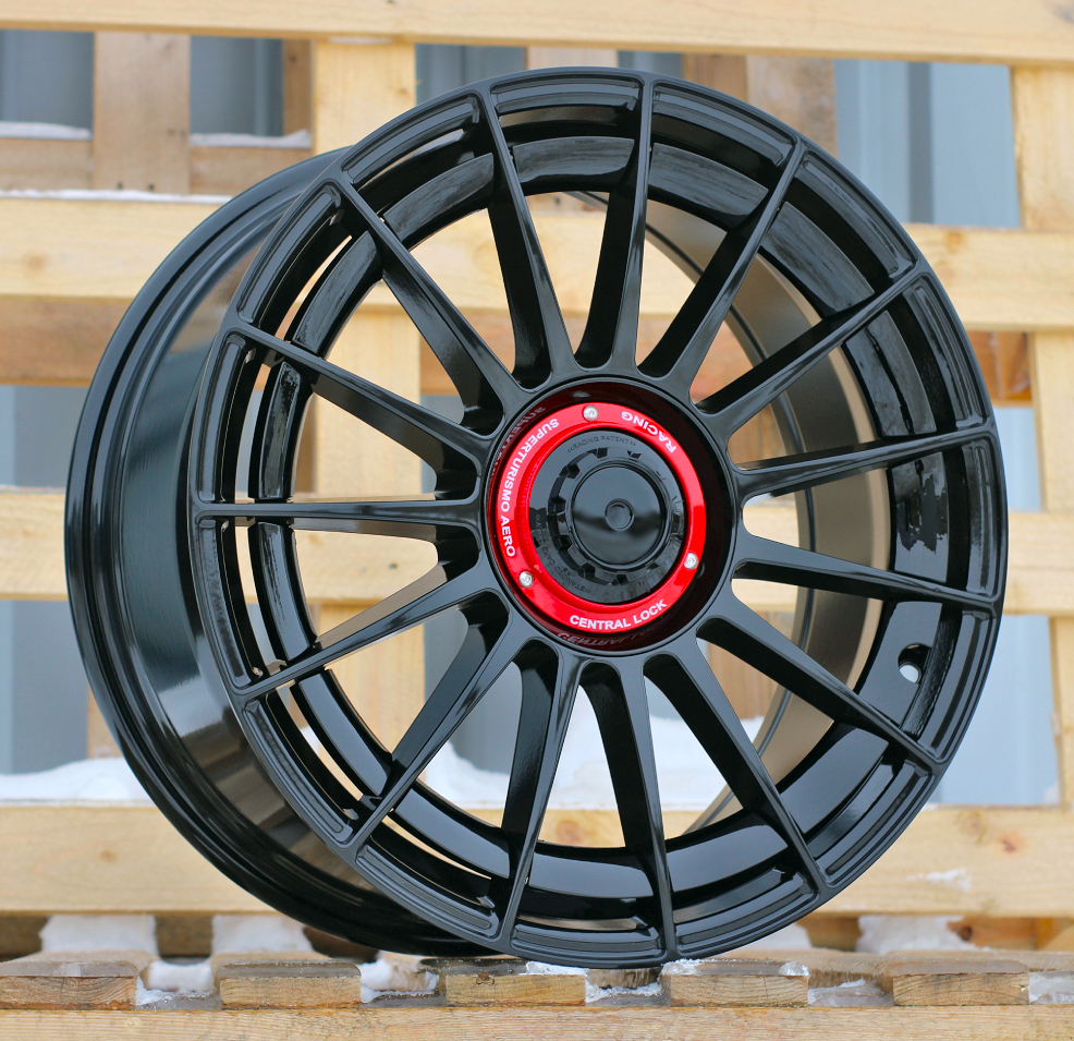 Diski R18 10x100/112 J8 ET40 RACINGLINE FBX298 Black (Hybrid Forged)