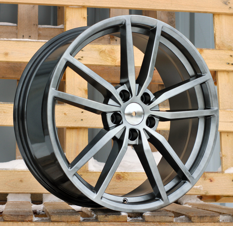 Diski R19 5x112 J8 ET45 RACINGLINE BK864 VW Dark Shining (Hybrid Forged)