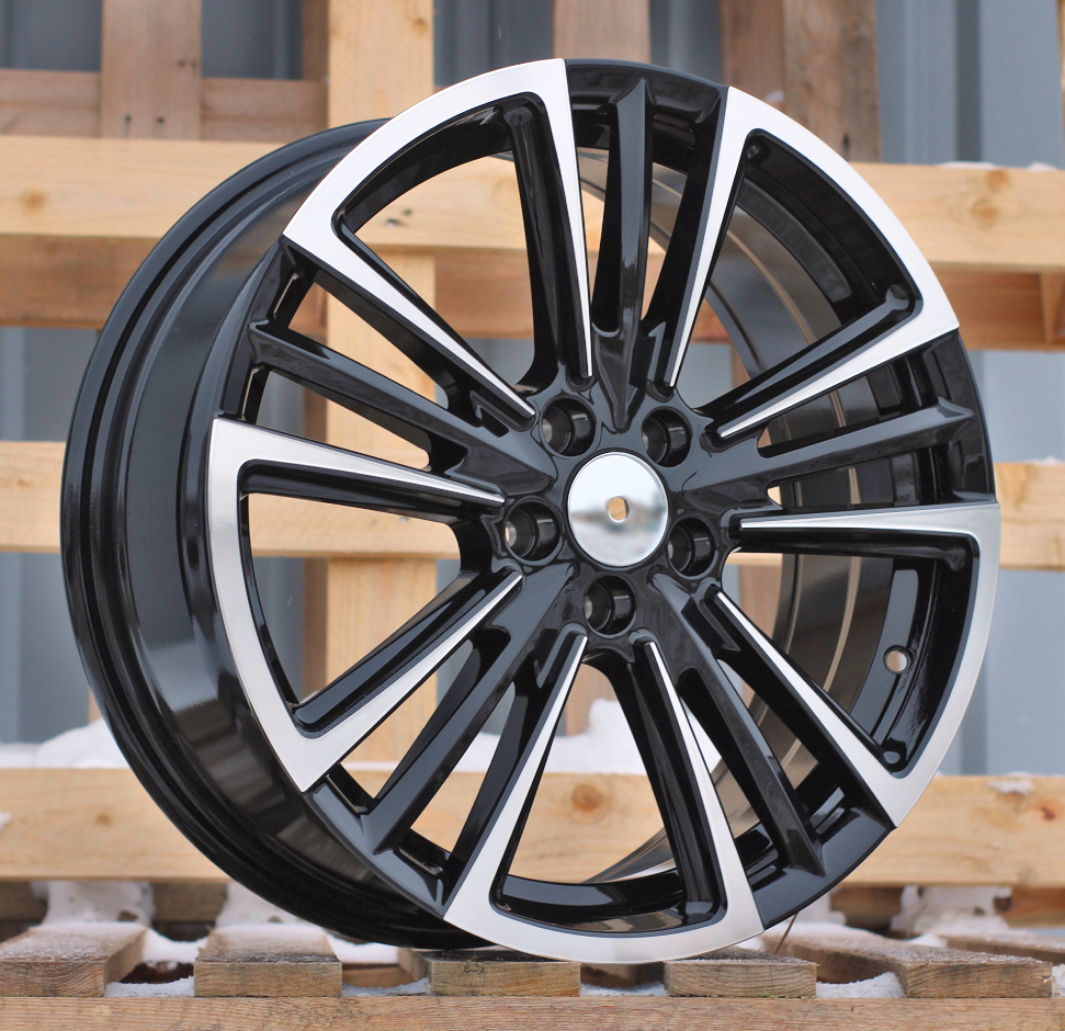 Diski R17 5x100 J7 ET47 RACINGLINE Y1257 SEAT Black Polished