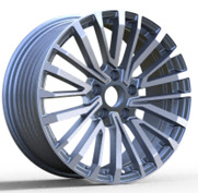 Diski R19 5x120 J8.5 ET45 RACINGLINE B1515 VW Black Polished (Hybrid Forged)