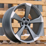 Diski R20 5×112 J9 ET34 RACINGLINE XE351 AUDI Grey Polished Half Matt (Hybrid Forged)