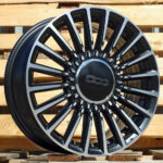 Diski R16 4×98 J6.5 ET35 RACINGLINE Y1210 FIAT Black Polished Half Matt
